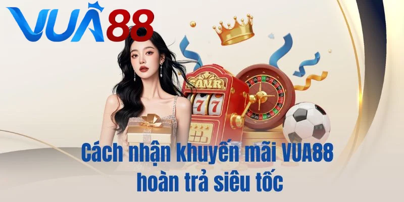 Cách nhận khuyến mãi VUA88 hoàn trả siêu tốc